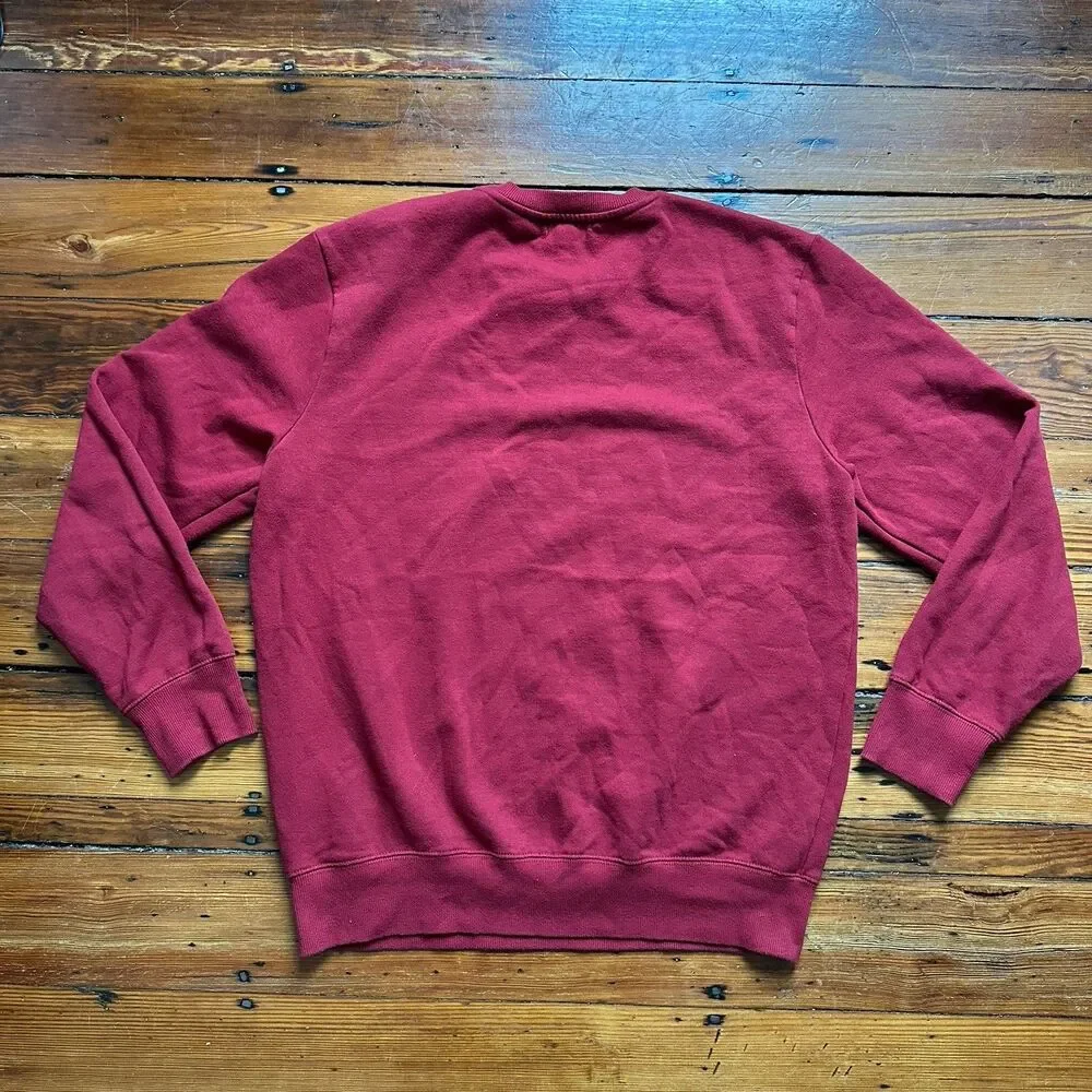 True Religion LOGO Sweatshirt Red Dahlia Medium